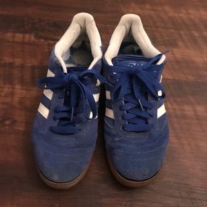 Blue suede adidas